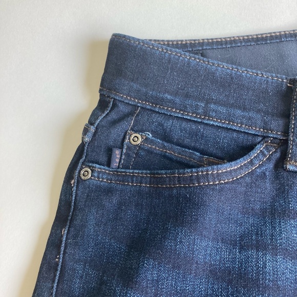 New Lee Navy Denim Straight Leg Jeans size 12 Medium - Picture 4 of 11